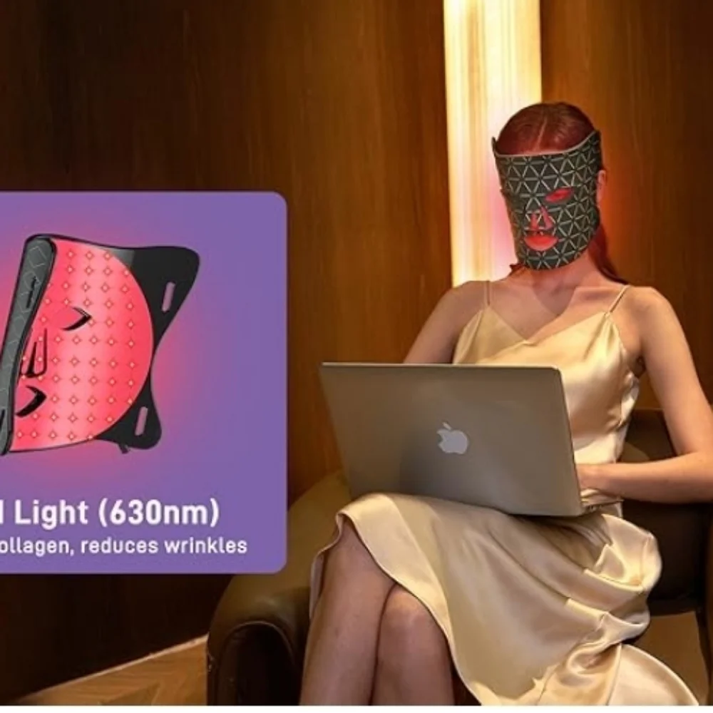 Red LED Light Therapy Mask - Picture 1 of 4